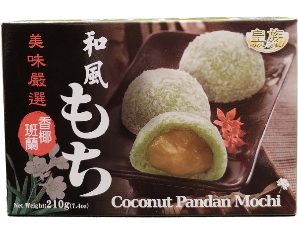 GATEAU MOCHI AROME NOIX DE COCO ET PANDAN