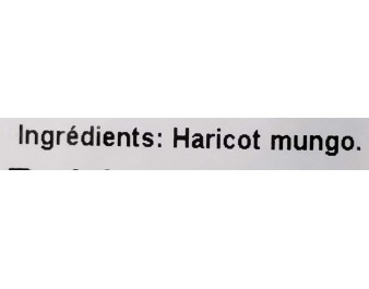 HARICOT MUNGO VERT