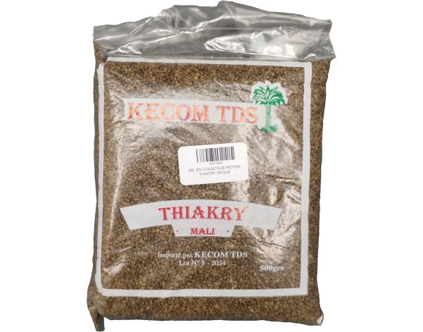 MIL EN COUSCOUS MOYEN (THIACRY DEGUE)