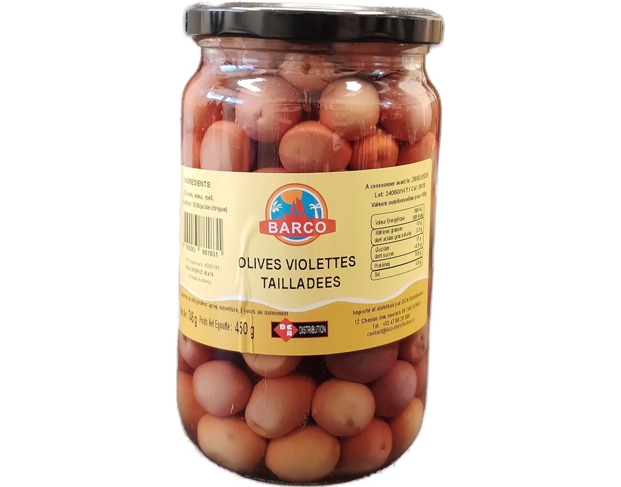 OLIVE TAILLADEE VIOLETTE