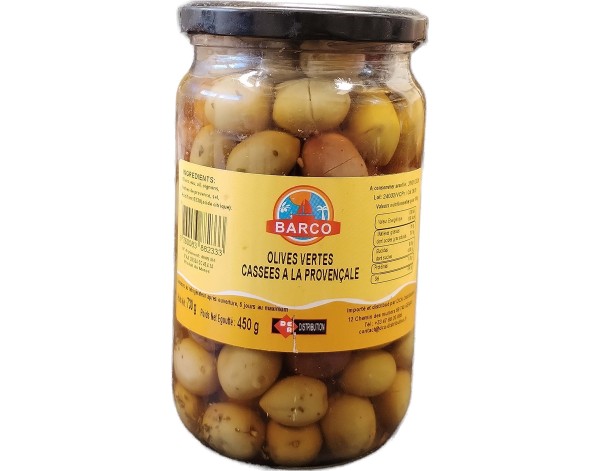 OLIVE VERTE CASSEE A LA PROVENCALE