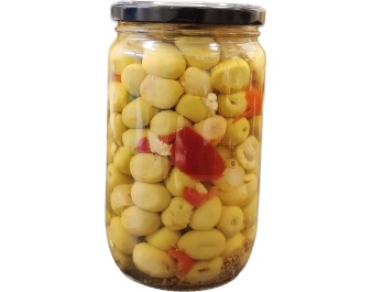OLIVE VERTE CASSEE FENOUIL