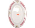PLAT OVALE ROSE 25.50 X 17.50 CM