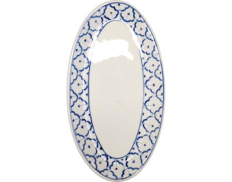 PLAT OVALE THAILANDAIS 29 X 15,50 CM