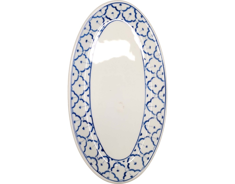 PLAT OVALE THAILANDAIS 29 X 15,50 CM