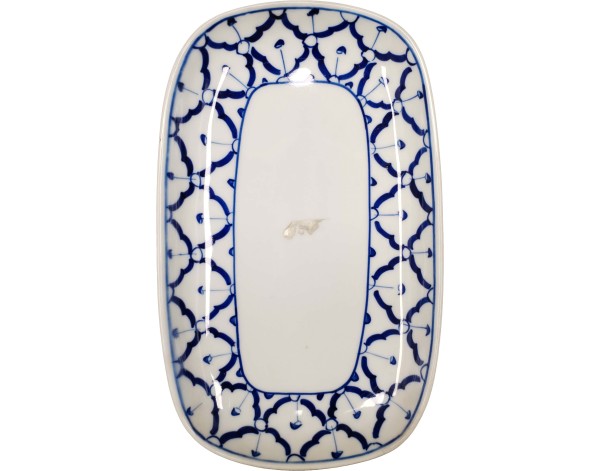 PLAT RECTANGLE THAILANDAIS 19.50 X 12 CM