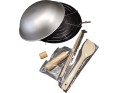 POELE / WOK AVEC FILET A HUILE 30 CM 12 POUCES