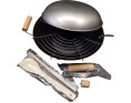 POELE / WOK AVEC FILET A HUILE 35 CM 14 POUCES