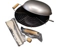 POELE / WOK AVEC FILET A HUILE 35 CM 14 POUCES