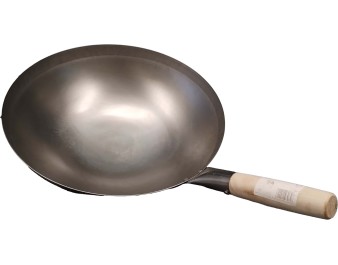 POELE EN ACIER 36 CM 14 POUCES
