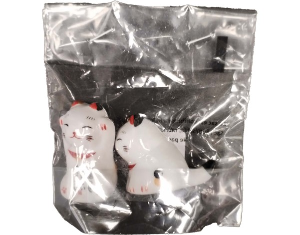 PORTE BAGUETTE CHAT 2P