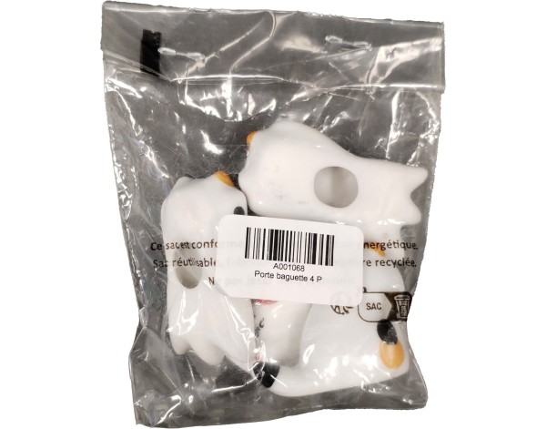 PORTE BAGUETTE CHAT 4P