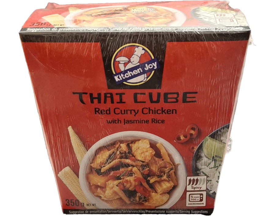 POULET AU CURRY ROUGE ET RIZ JASMIN ****