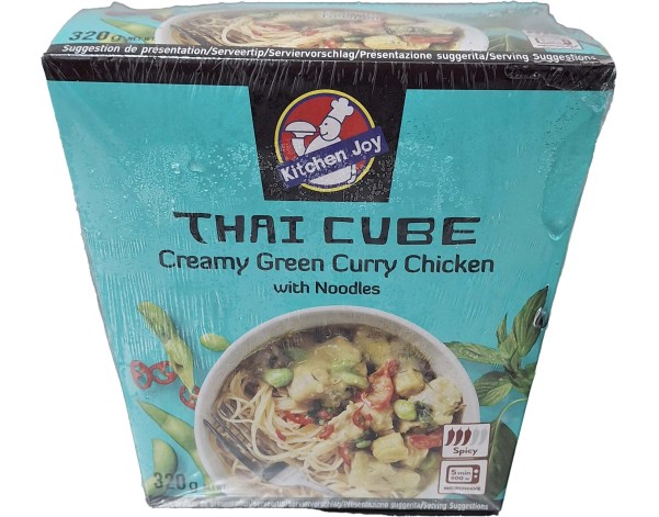 POULET AU CURRY VERT ET NOUILLE