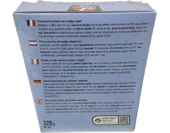 POULET EPICE SESAME ET NOUILLE