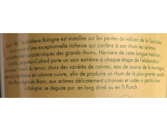 RHUM AGRICOLE 50°