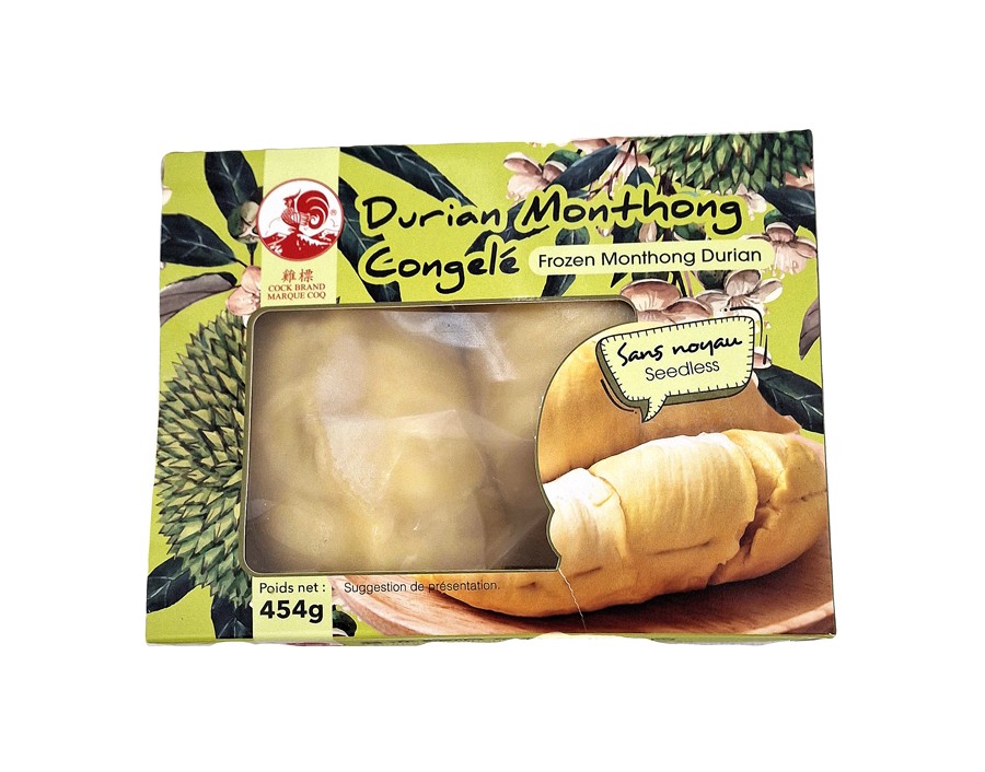 DURIAN MONTHONG EN MORCEAUX SANS NOYAU ****