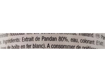 EXTRAIT DE BAITHOY / PANDAN
