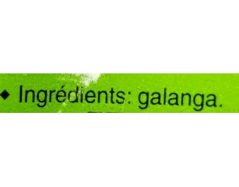 GALANGA SECHE