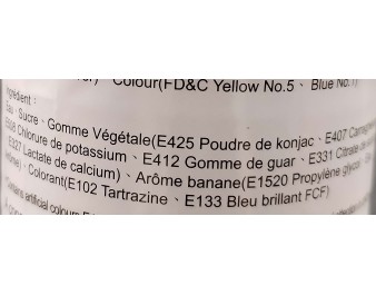 GELEE AI-YU VERT AROME BANANE