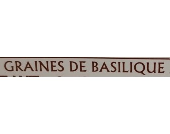 GRAINE DE BASILIC