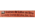 GRAINE DE LOTUS AU SIROP
