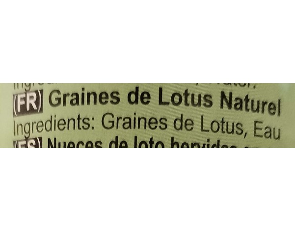 GRAINE DE LOTUS NATURE
