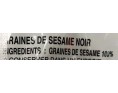 GRAINE DE SESAME NOIRE