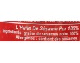 HUILE DE SESAME NOIRE PURE