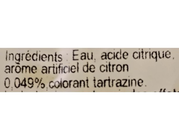JUS DE CITRON VERT CONCENTRE