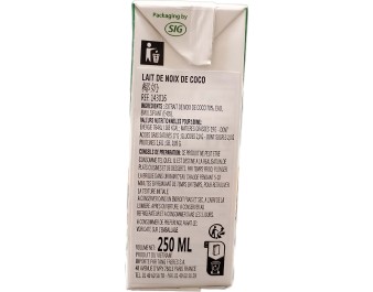 LAIT DE NOIX DE COCO