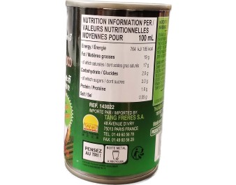 LAIT DE NOIX DE COCO DESSERT