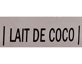 LAIT DE NOIX DE COCO