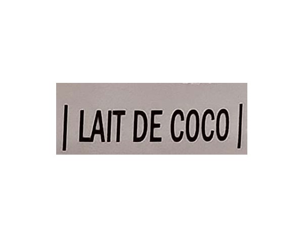 LAIT DE NOIX DE COCO