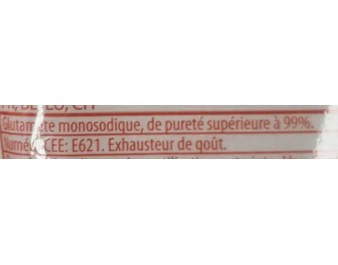 MONOSODIUM DE GLUTAMATE