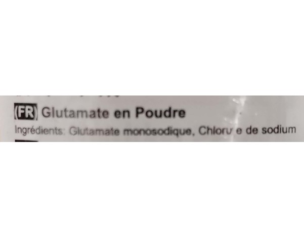 MONOSODIUM DE GLUTAMATE