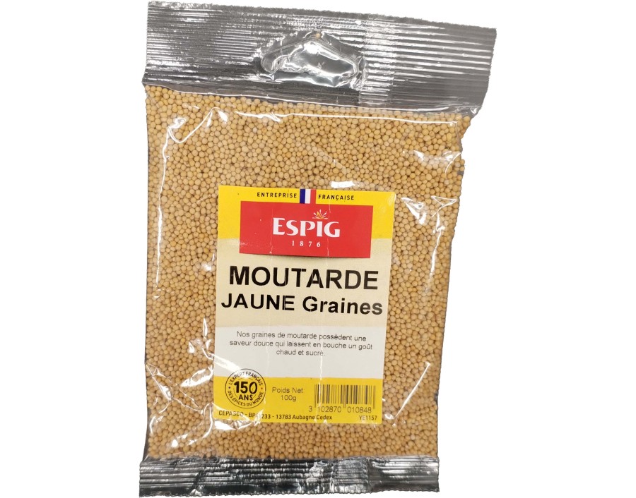MOUTARDE JAUNE ENTIERE