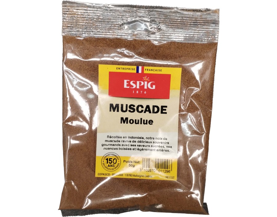NOIX DE MUSCADE MOULUE