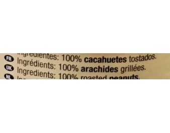 PATE D’ARACHIDE GRILLE