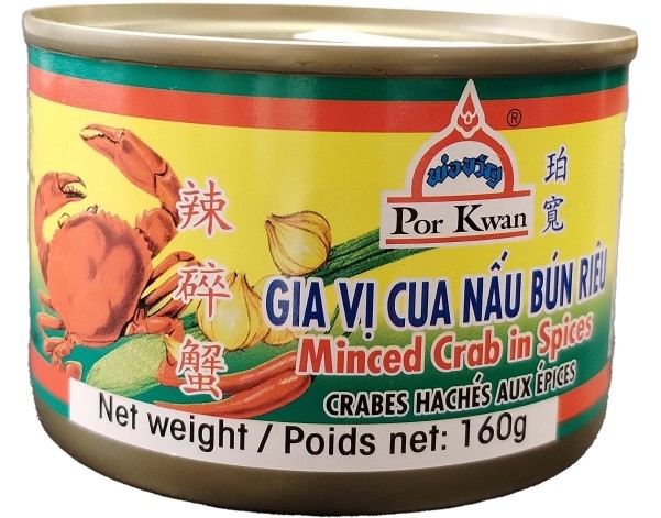 PATE DE CRABE HACHEE EPICEE