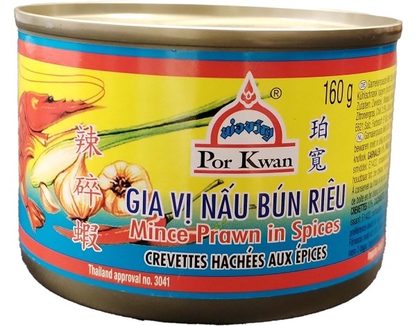 PATE DE CREVETTE HACHEE EPICEE