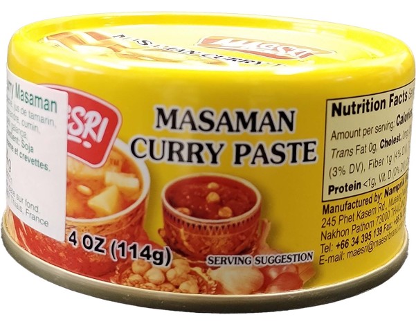 PATE DE CURRY MASAMAN