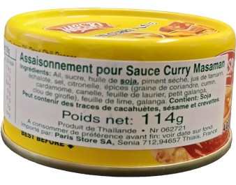 PATE DE CURRY MASAMAN