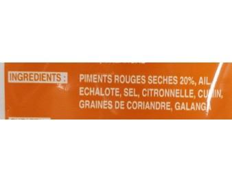 PATE DE CURRY MASSAMAN