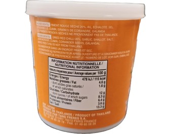 PATE DE CURRY MASSAMAN