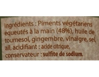 PATE DE PIMENT VEGETARIEN