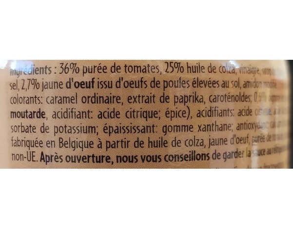 SAUCE AMERICAINE