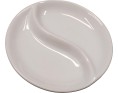 SAUCIERE BLANCHE 2 COMPARTIMENTS 9 CM HE0369