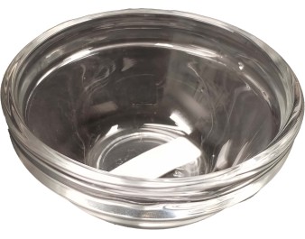 SAUCIERE TRANSPARENTE 7.50 CM