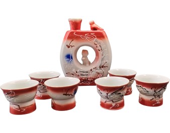 SERVICE A SAKE DRAGON 8 P.